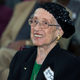 Katherine G. Johnson is honored at the Virginia Air and Space Center in Hampton, Va. on Feb. 22, 2016.